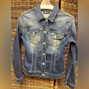Gas Jeans- Blue Denim Jacket, Size:‎ Large (Junior sizing)